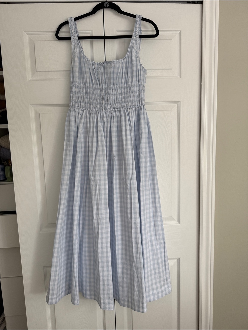 Doen Quilla Dress in blue gingham | L
